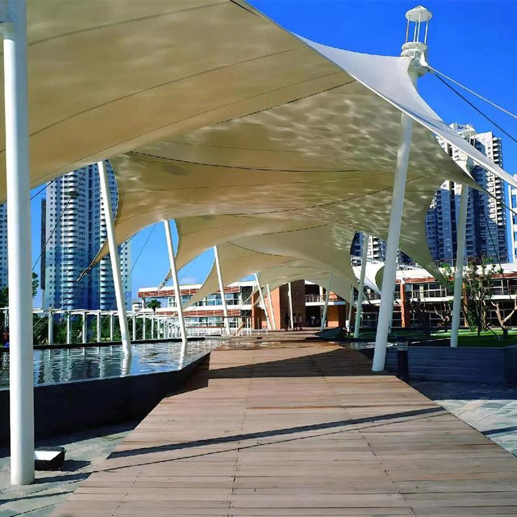 青铜峡市膜结构景观棚