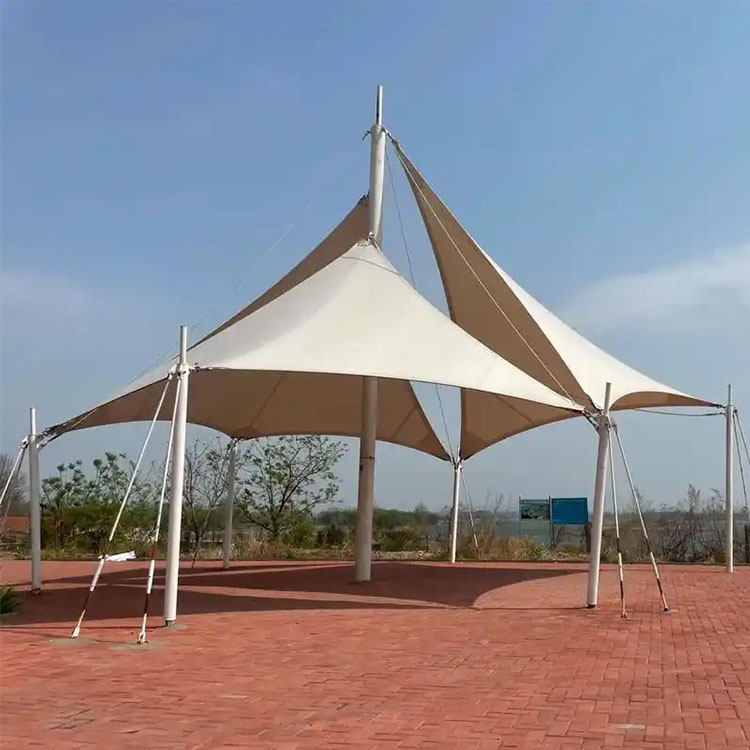 青铜峡市膜结构景观棚