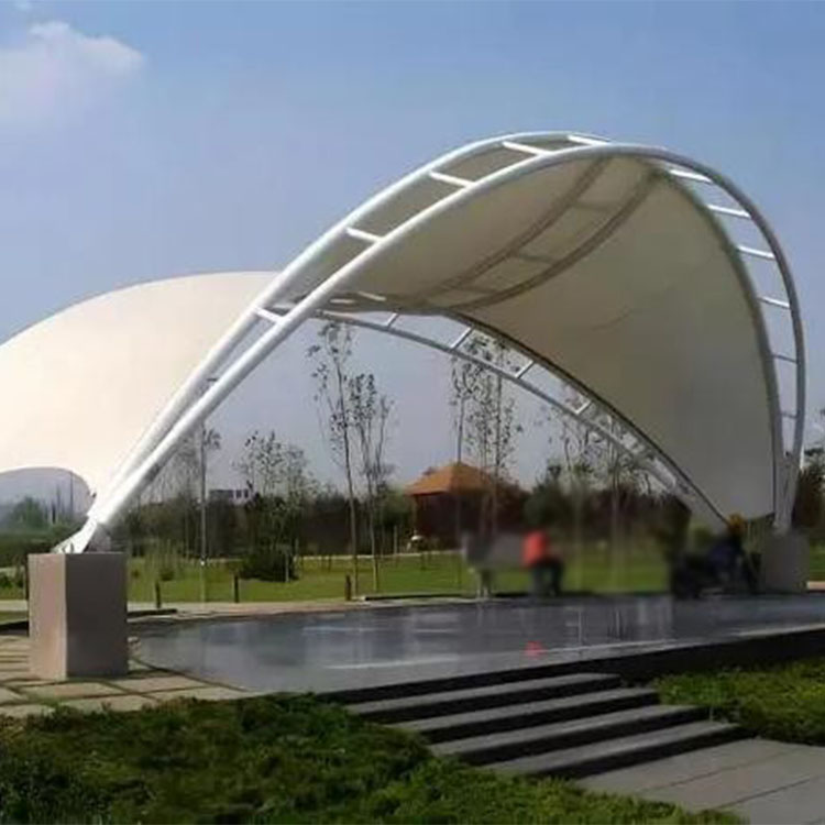 青铜峡市膜结构景观棚