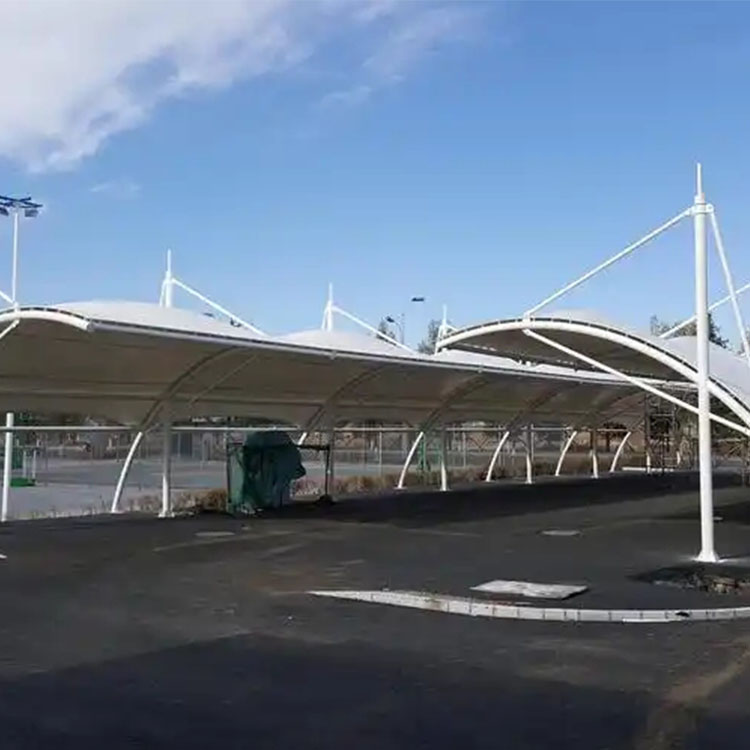 青铜峡市膜结构电动车棚