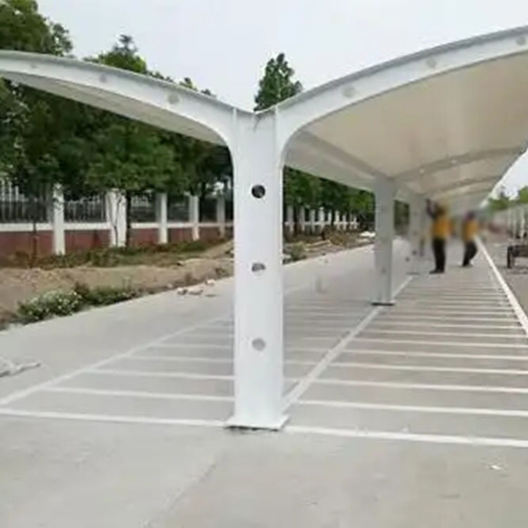 青铜峡市膜结构电动车棚