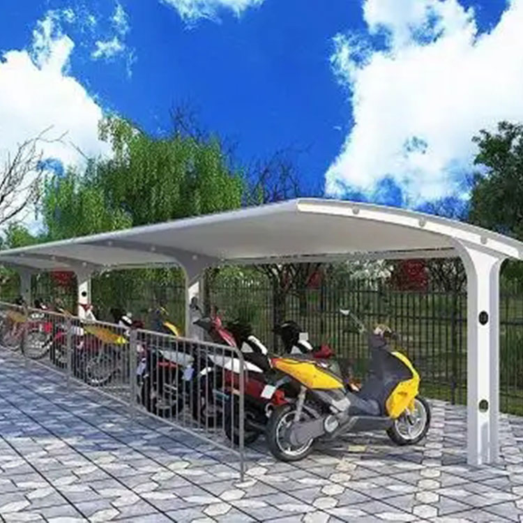 青铜峡市膜结构电动车棚